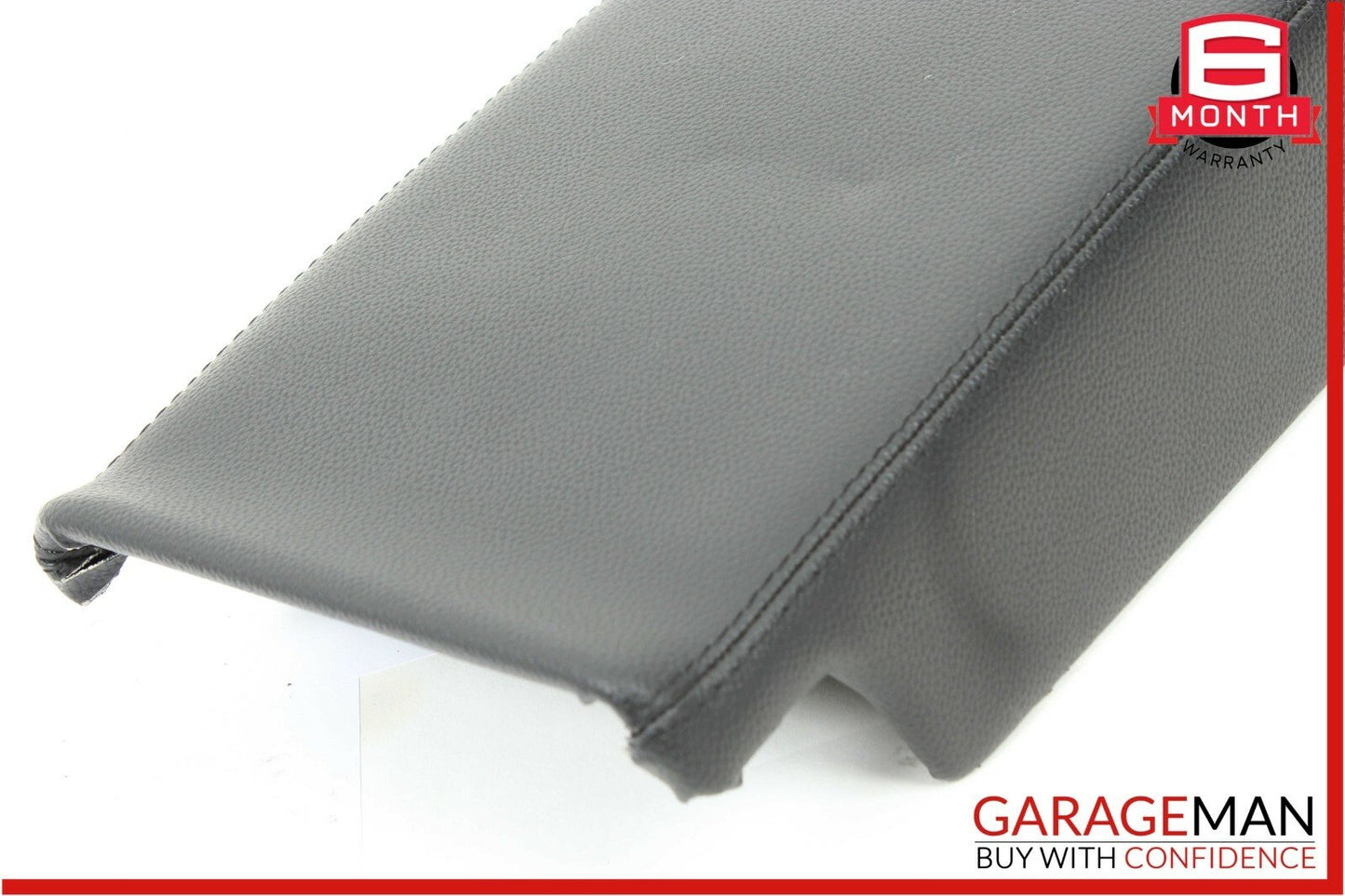 03-06 Mercedes R230 SL500 Center Console Rear Lid Cover Panel Leather Black OEM