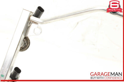 05-12 Mercedes W211 E350 SLK300 Fuel Injector Rail w/ Fuel Injectors OEM