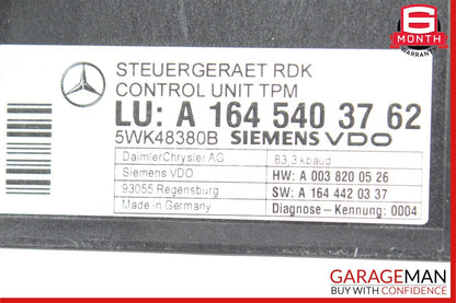 06-13 Mercedes E350 ML550 R350 TPMS Tire Pressure Controler Module
