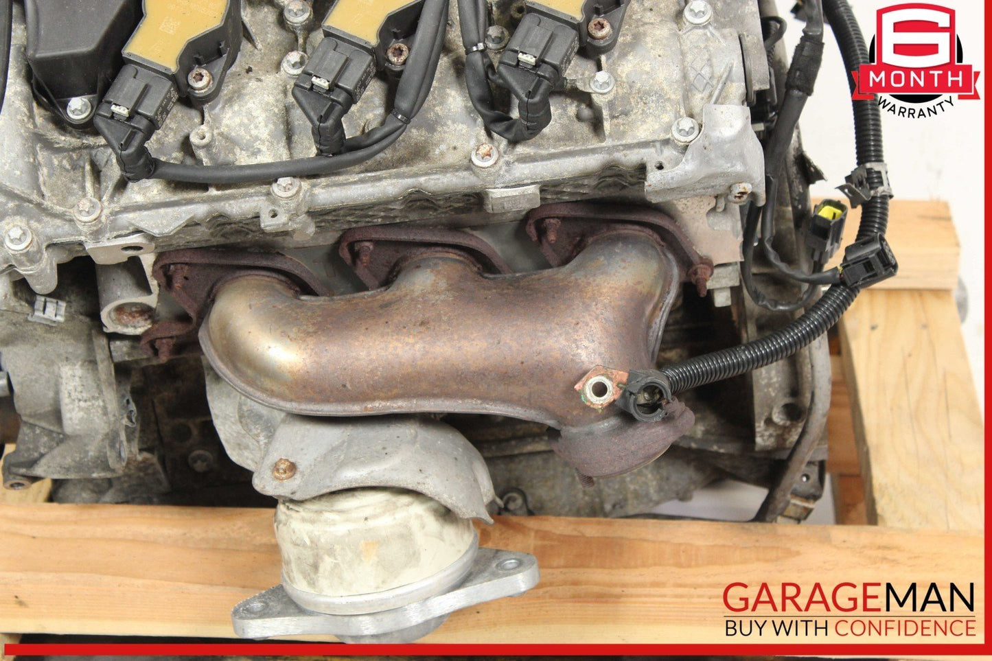 10-11 Mercedes W212 E350 4Matic AWD 3.5L V6 Engine Motor Block Assembly 111k