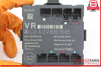 08-14 Mercedes X204 GLK350 4MATIC Front Right Side Door Control Module Unit OEM