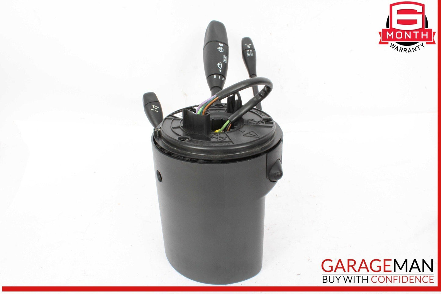 00-06 Mercedes W220 S430 Steering Column Control Switches Assembly Black OEM