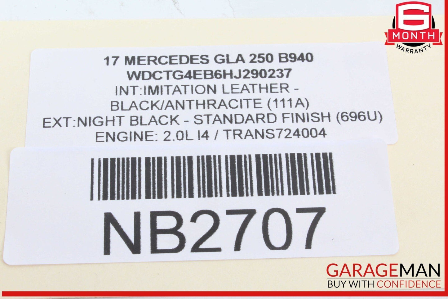 15-20 Mercedes X156 GLA250 GLA45 AMG Front Right Door Lock Latch Actuator OEM
