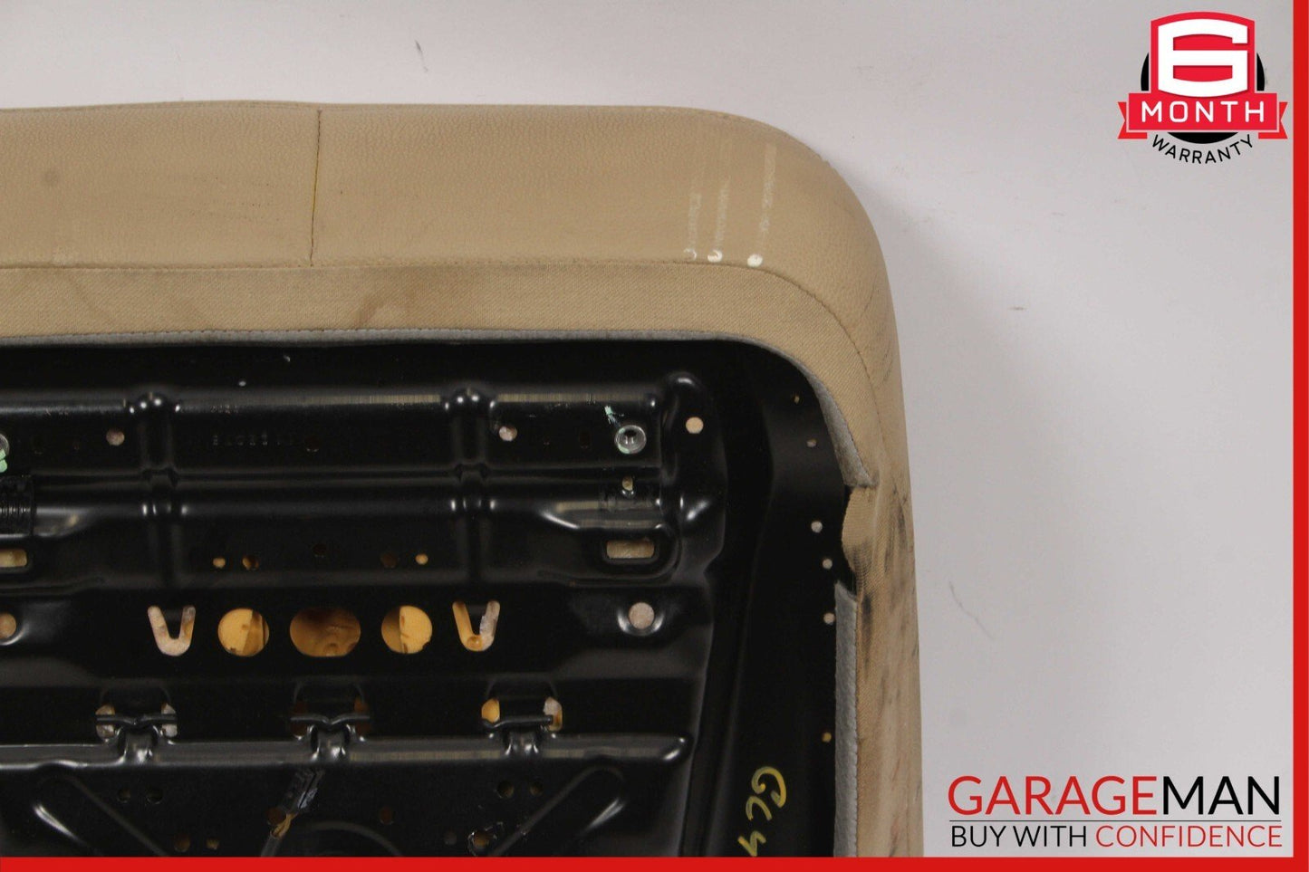 07-12 Mercedes X164 GL450 Front Right Side Lower Bottom Seat Cushion Cover Brown