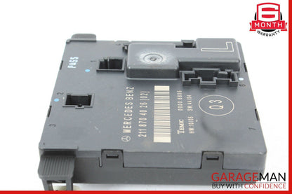 03-09 Mercedes W211 E550 E350 E63 AMG Rear Left Side Door Control Module Unit