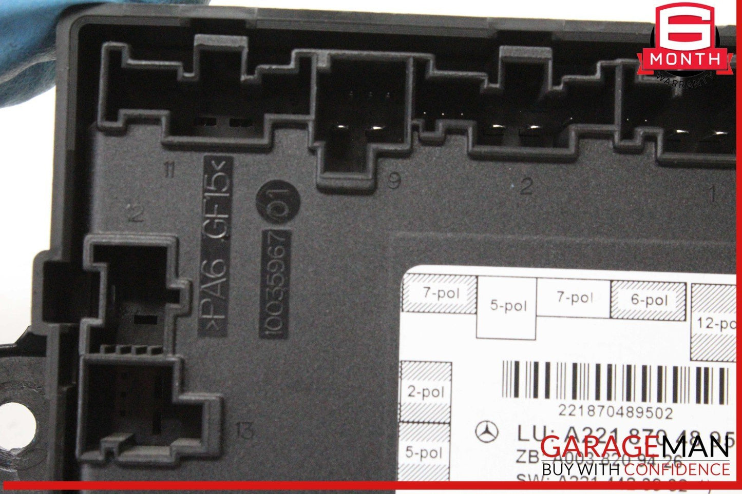 07-13 Mercedes W221 S550 S400 Rear Right or Left Side Door Control Module OEM