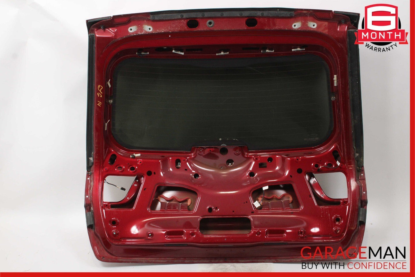 14-17 Jeep Grand Cherokee Rear Trunk Hatch Tailgate Lift Gate Glass Assy Red OEM