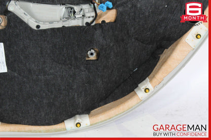 14-17 Mercedes W222 S550 S500 Rear Left Side Interior Door Panel Cover Gray