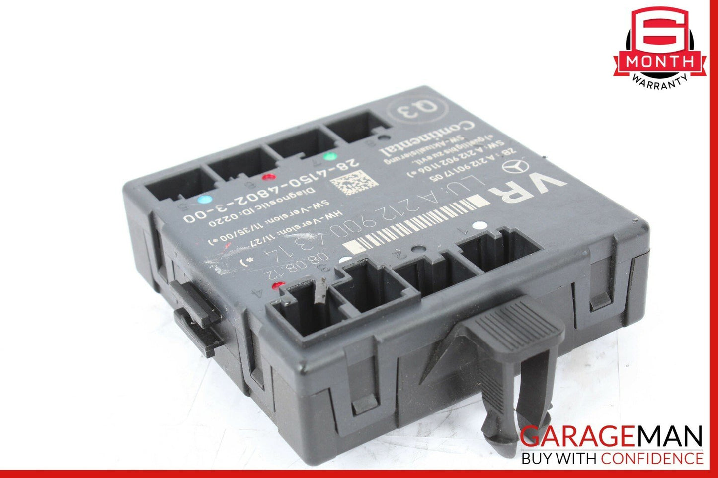 08-14 Mercedes W204 C250 C300 C350 Front Right Side Door Control Module Unit