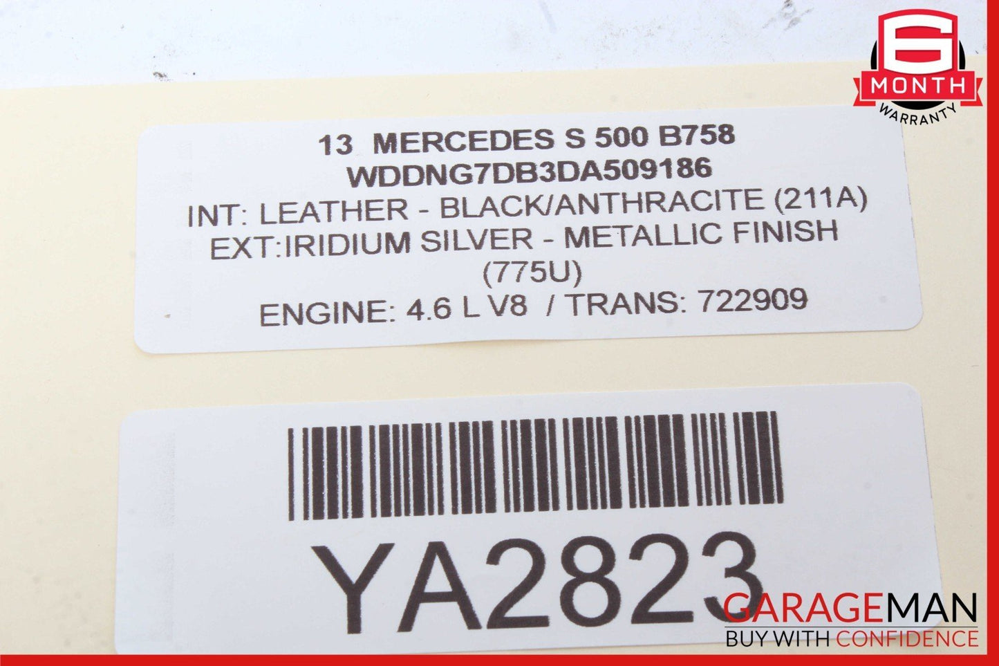07-13 Mercedes W221 S550 S63 AMG Front Left Side Seat Controller Unit OEM