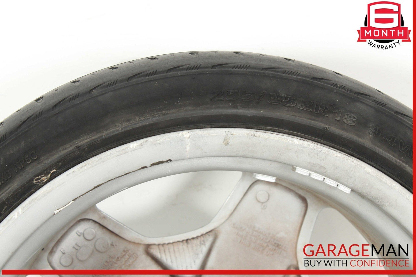 00-06 Mercedes W220 S500 CL55 AMG Rear Wheel Tire Rim 9.5x18H2 ET46 18" OEM