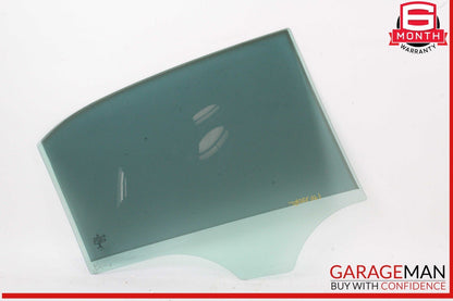 10-16 Mercedes W212 E350 E550 Rear Left Driver Side Door Window Glass OEM