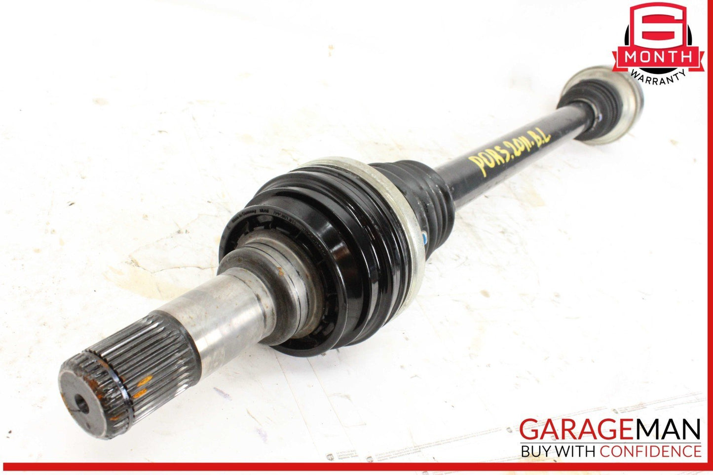 11-18 Porsche Cayenne 958 Rear Right or Left Side CV Axle Shaft 7P0501201D OEM
