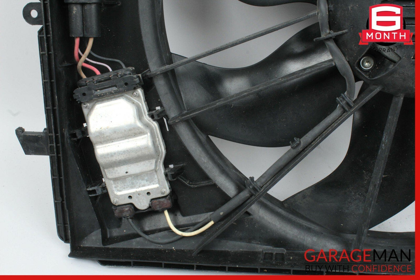 08-11 Mercedes W204 C300 Engine Radiator Cooling Fan Motor Assembly OEM