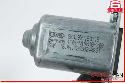 12-18 Audi A7 SQ5 Front Left Driver Side Window Regulator Motor 8K0959801B OEM