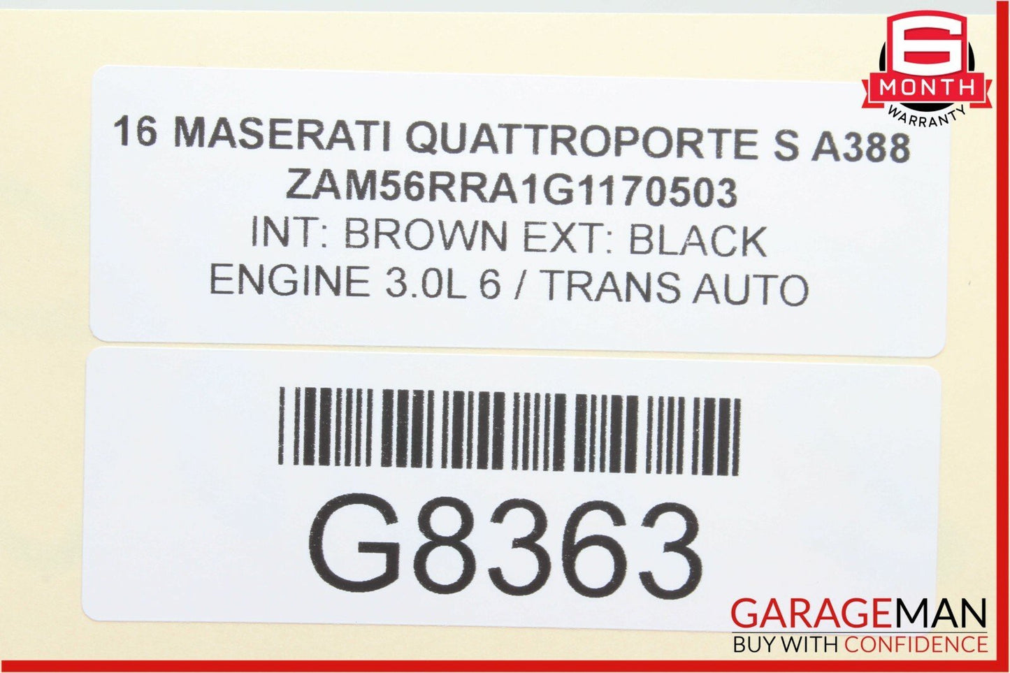 14-18 Maserati Quattroporte Front Left Driver Side Door Triangle Trim Cover