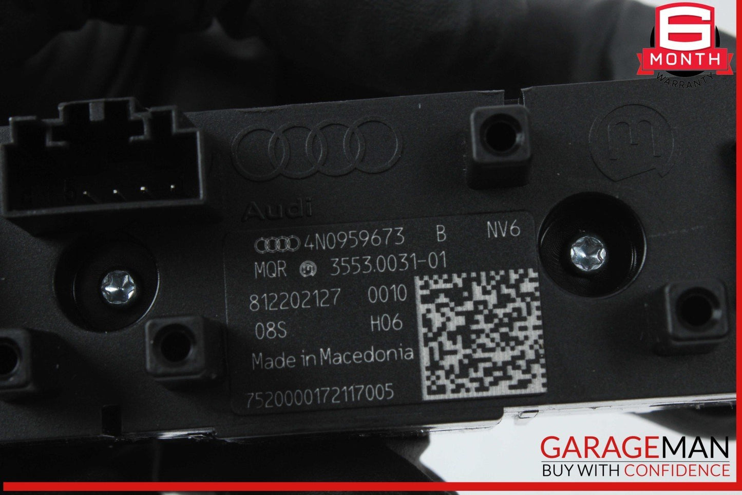 19-24 Audi Q7 Parking Aid and Surround View Camera Switch Button 4N0959673B OEM