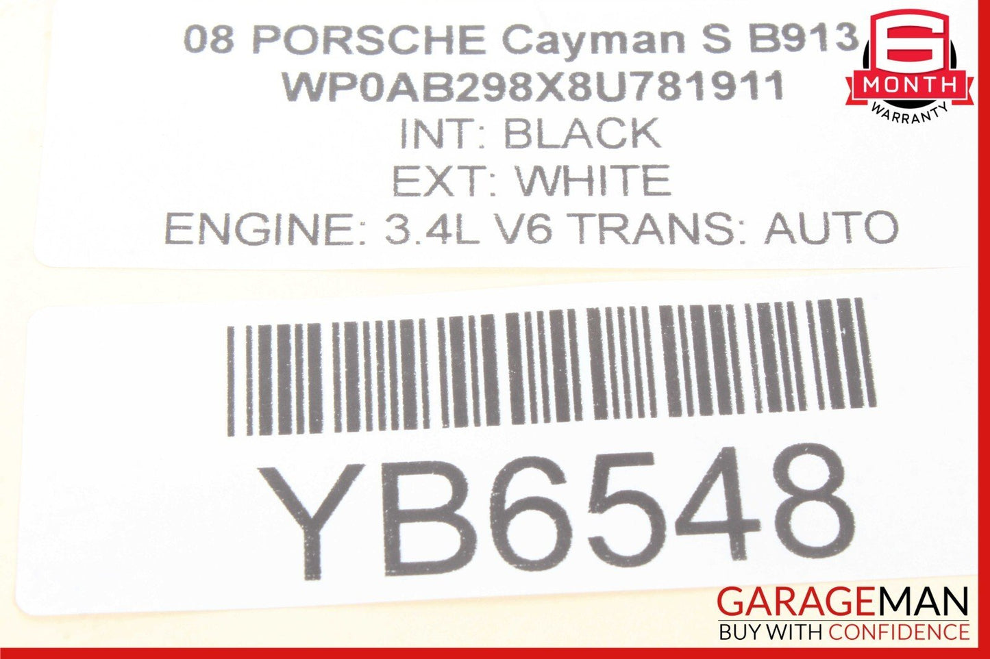 05-13 Porsche Cayman 987 911 Bose Rear Panel Loud Speaker 99764554500 OEM