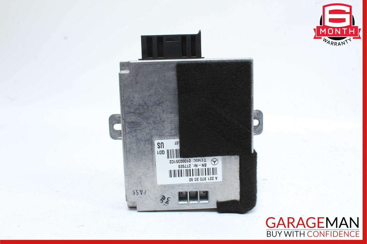 07-14 Mercedes W221 S550 CL550 Voice Language Communication Control Module OEM