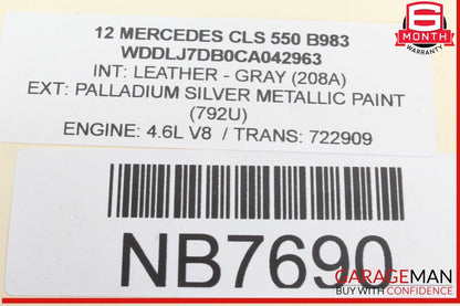 12-14 Mercedes W218 CLS550 E250 Power Brake Booster Master Cylinder Reservoir