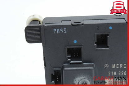 06-11 Mercedes W219 CLS550 Rear Right Side Door Control Module 2198200326 OEM