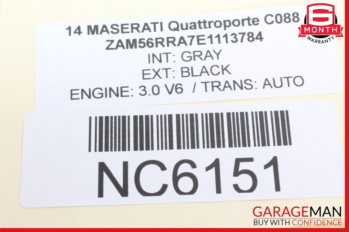 14-20 Maserati Quattroporte Levante Front Right Seat Control Switch Module OEM