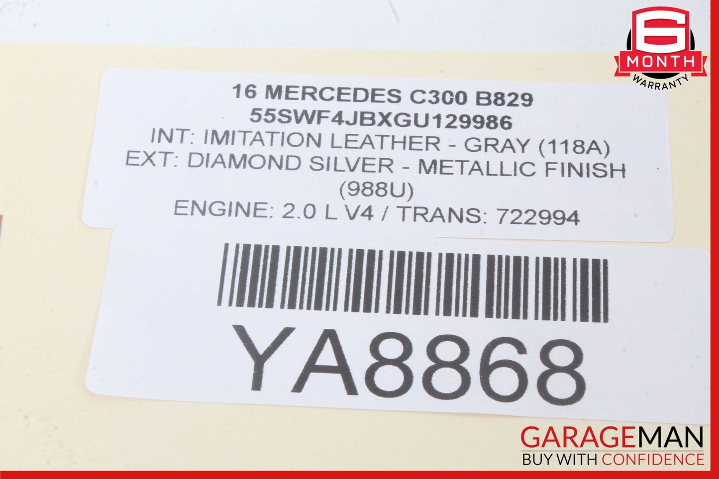 15-20 Mercedes W205 C300 Trunk Satellite Radio Receiver Control Module Unit OEM