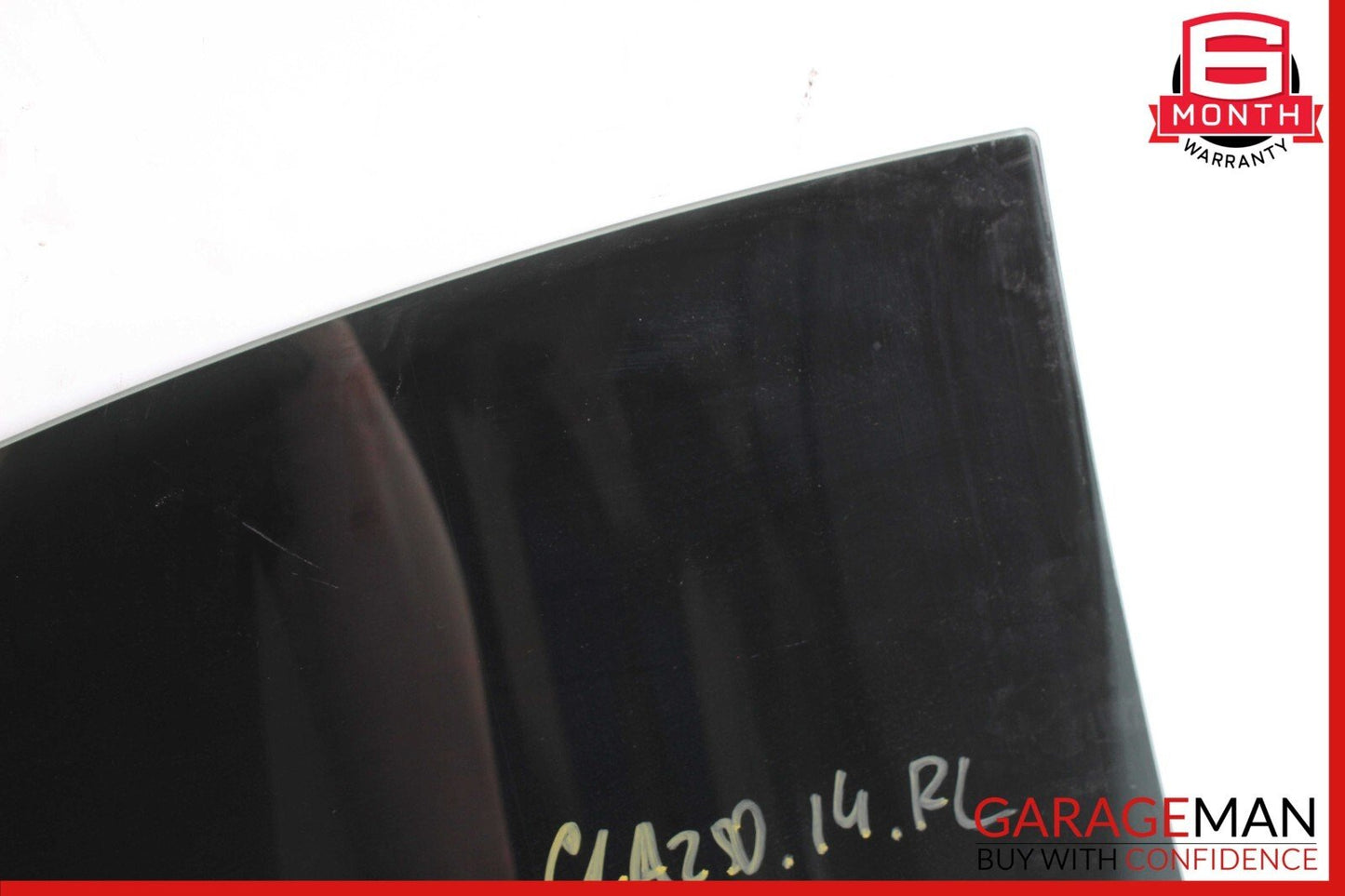 14-18 Mercedes W117 CLA250 Rear Left Driver Side Door Window Auto Glass Panel