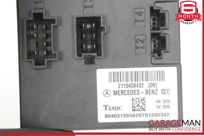 03-11 Mercedes W211 E350 CLS550 Body Control Module Unit BCM 2115455232 OEM