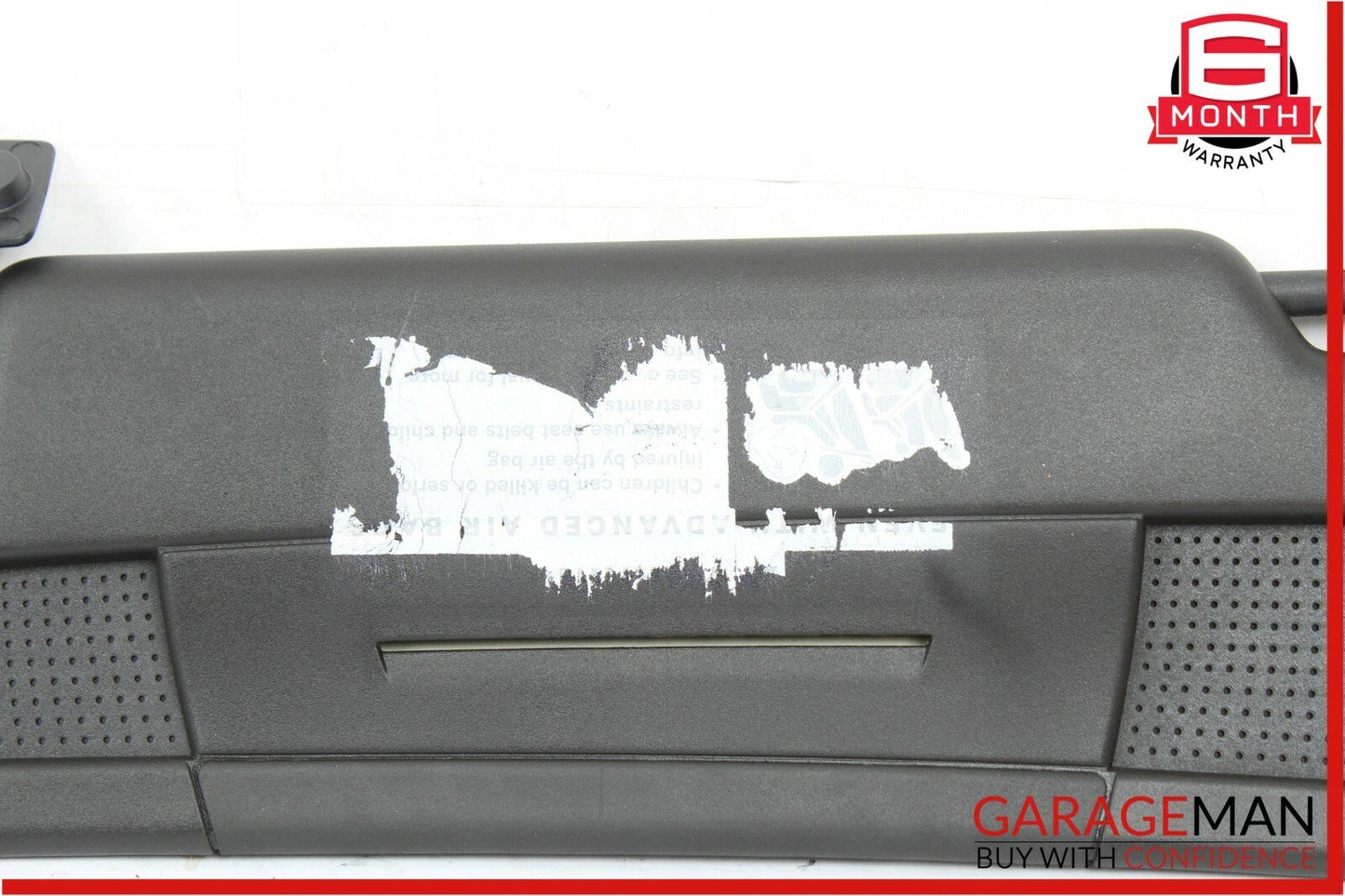 05-11 Mercedes R171 SLK350 Front Right Side Sun Visor Sunvisor Shade Cover Black
