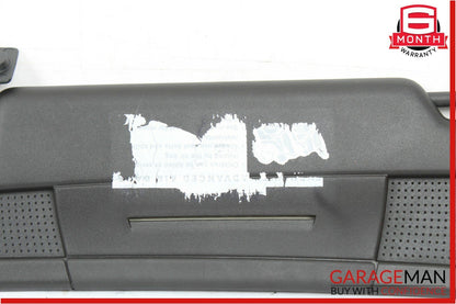 05-11 Mercedes R171 SLK350 Front Right Side Sun Visor Sunvisor Shade Cover Black