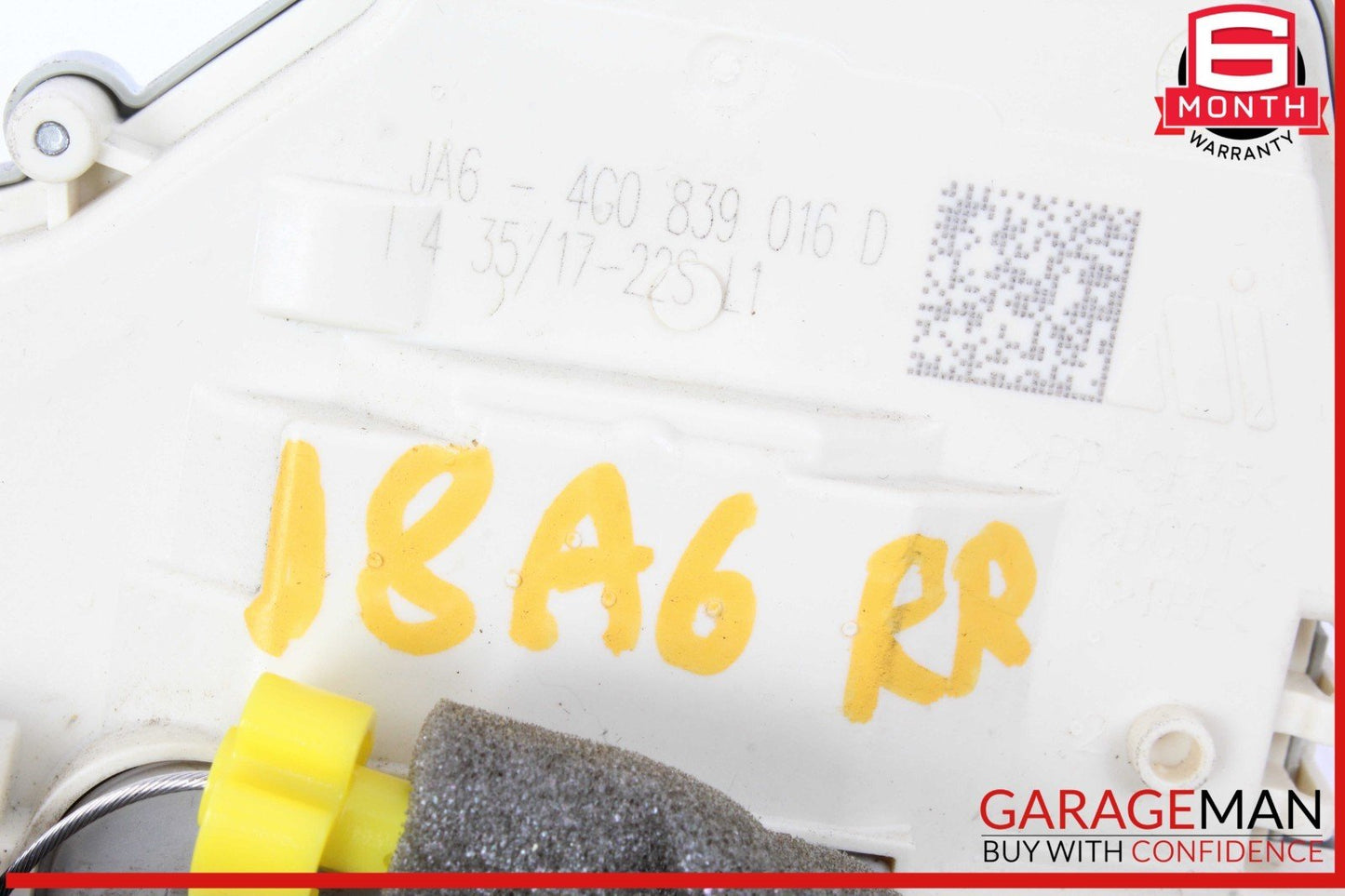 12-18 Audi A6 A7 Rear Right Passenger Side Door Lock Latch Actuator OEM