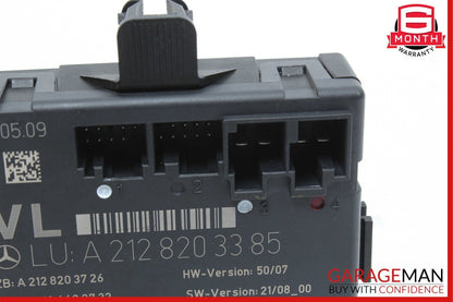 08-18 Mercedes W212 E350 E400 SLK350 Front Left Side Door Control Module OEM