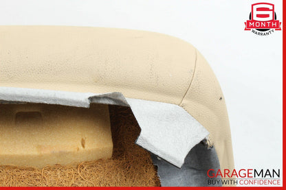 07-09 Mercedes W211 E350 E550 Front Right Side Top Upper Seat Cushion Beige OEM