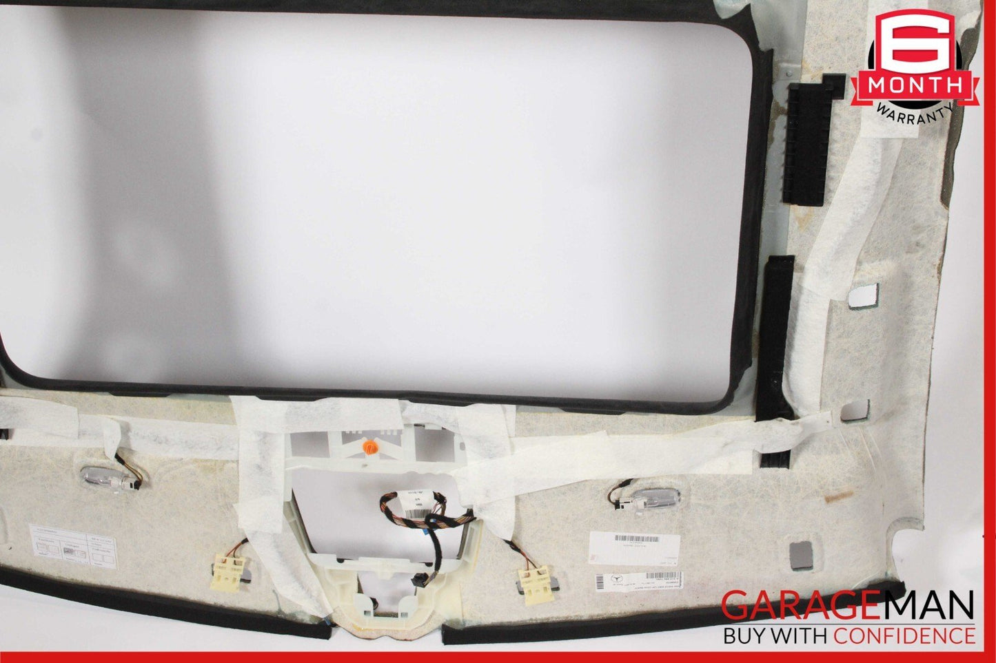 10-16 Mercedes W212 E350 E63 AMG Interior Roof Headliner Pillar Trim Cover Set