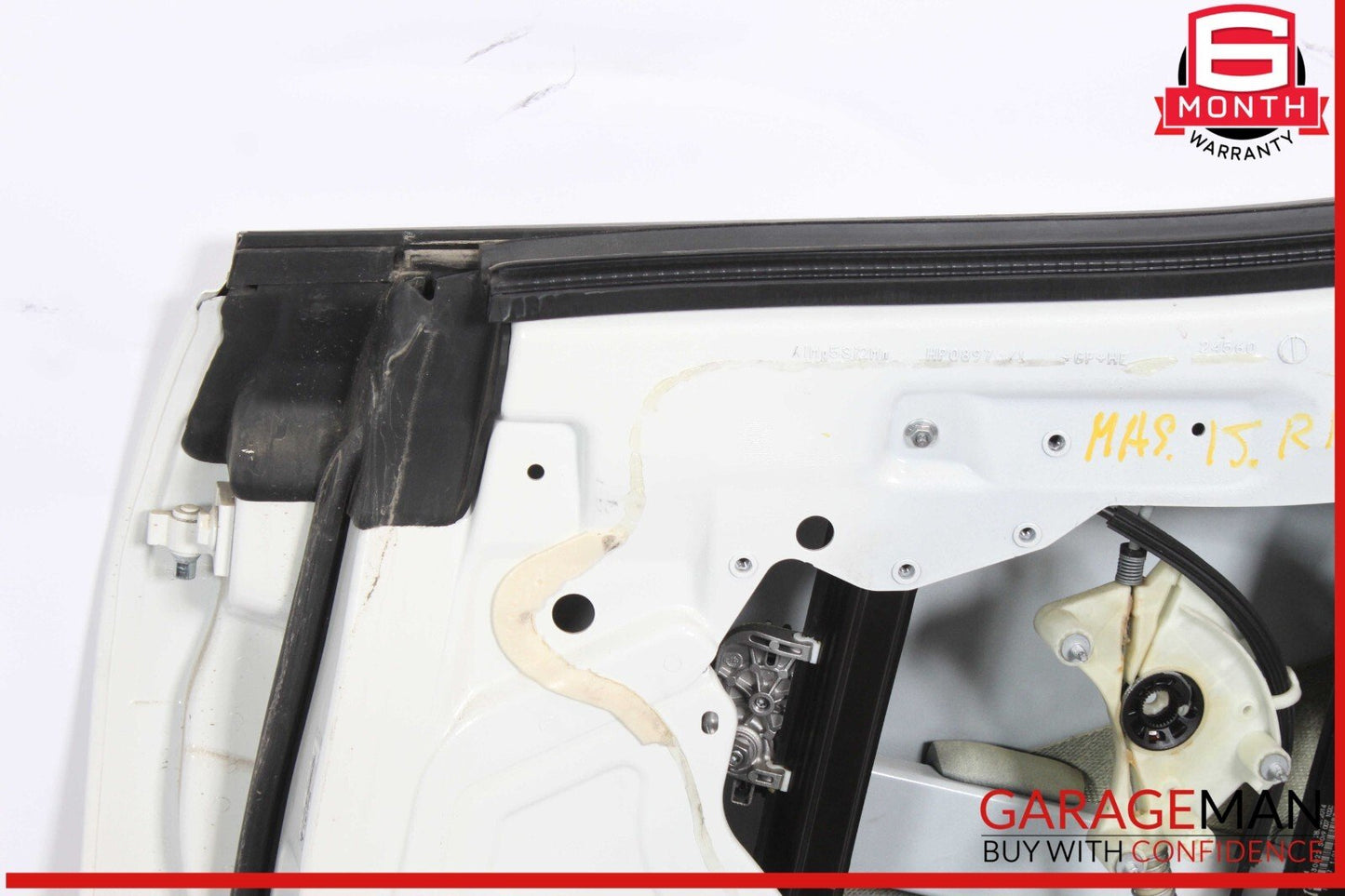 14-22 Maserati Ghibli M157 Rear Right Side Door Shell Frame Panel White OEM