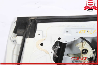 14-22 Maserati Ghibli M157 Rear Right Side Door Shell Frame Panel White OEM