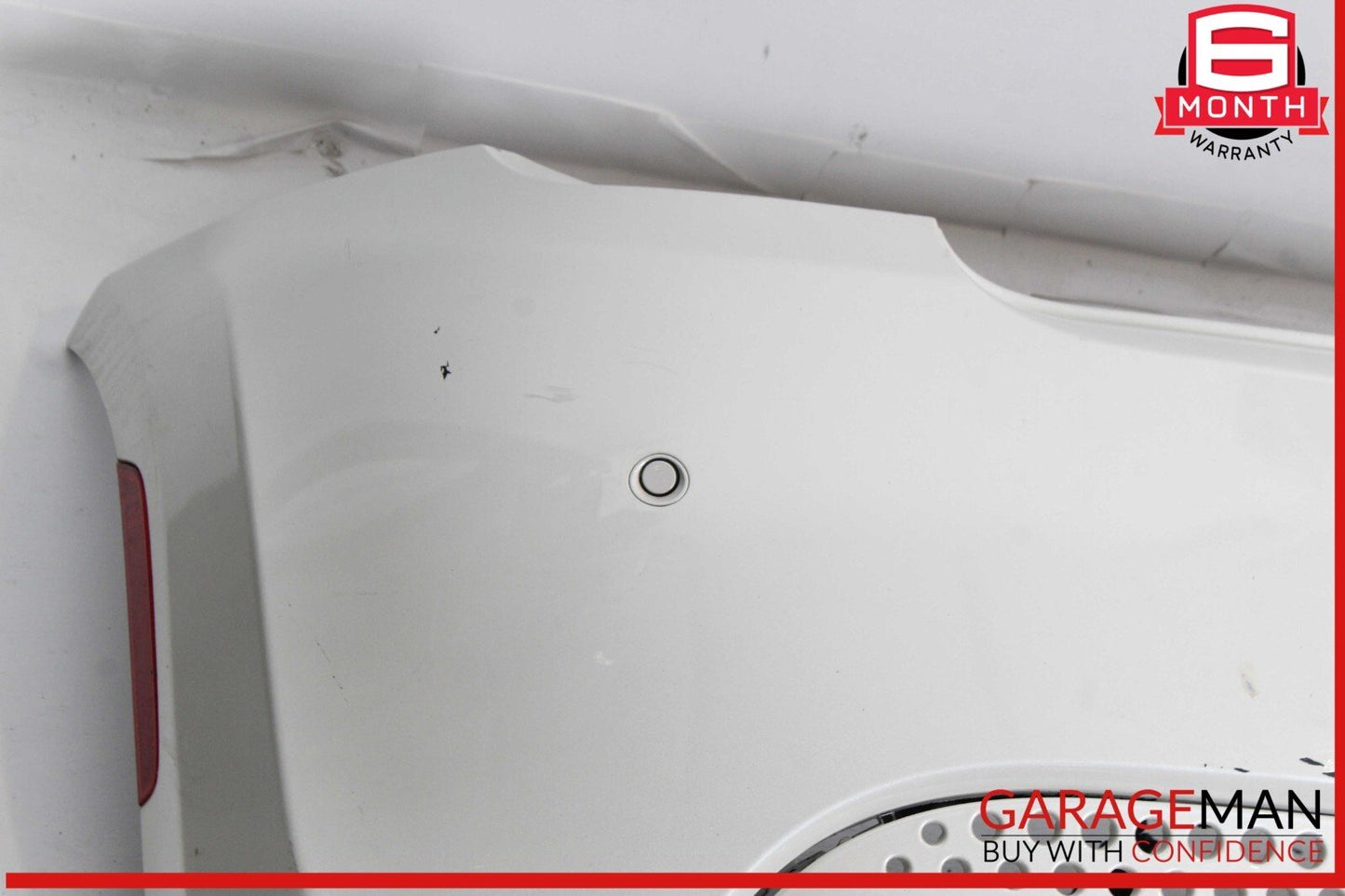13-17 Fiat 500 Rear Bumper Cover Assembly White OEM