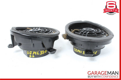 98-01 Mercedes ML320 W163 Front Left Right Door Speaker Set 1638200302