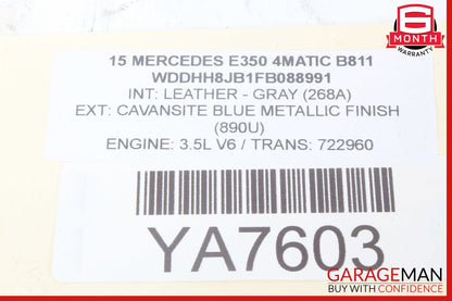 08-16 Mercedes W204 C300 E350 E63 AMG Rear Right / Left Side Upper Control Arm