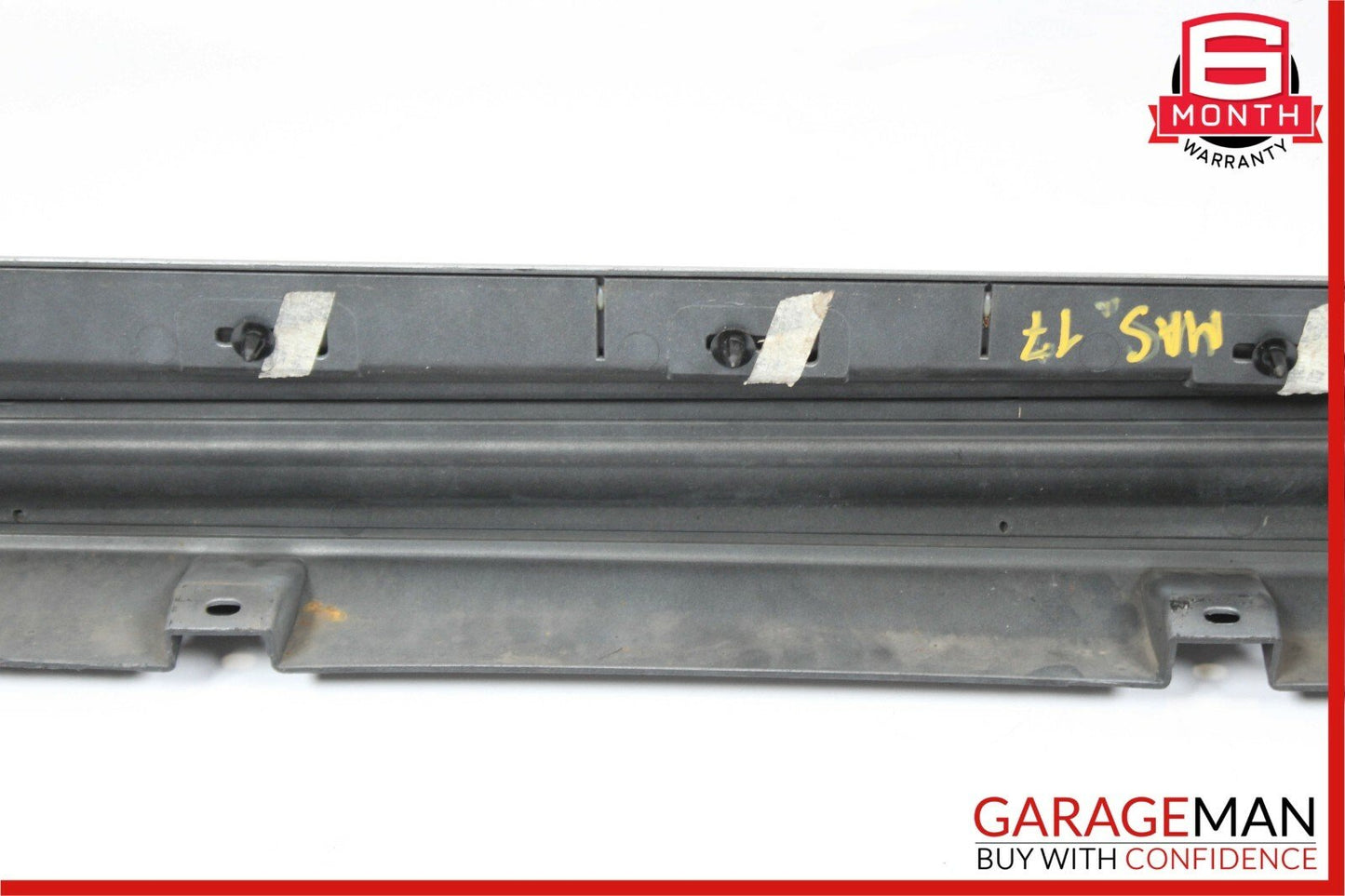 14-17 Maserati Ghibli Right Side Rocker Skirt Molding Trim Panel Silver