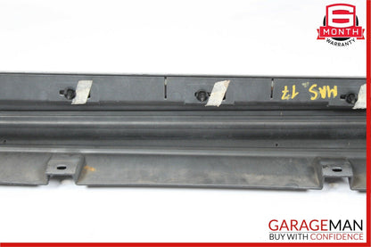 14-17 Maserati Ghibli Right Side Rocker Skirt Molding Trim Panel Silver