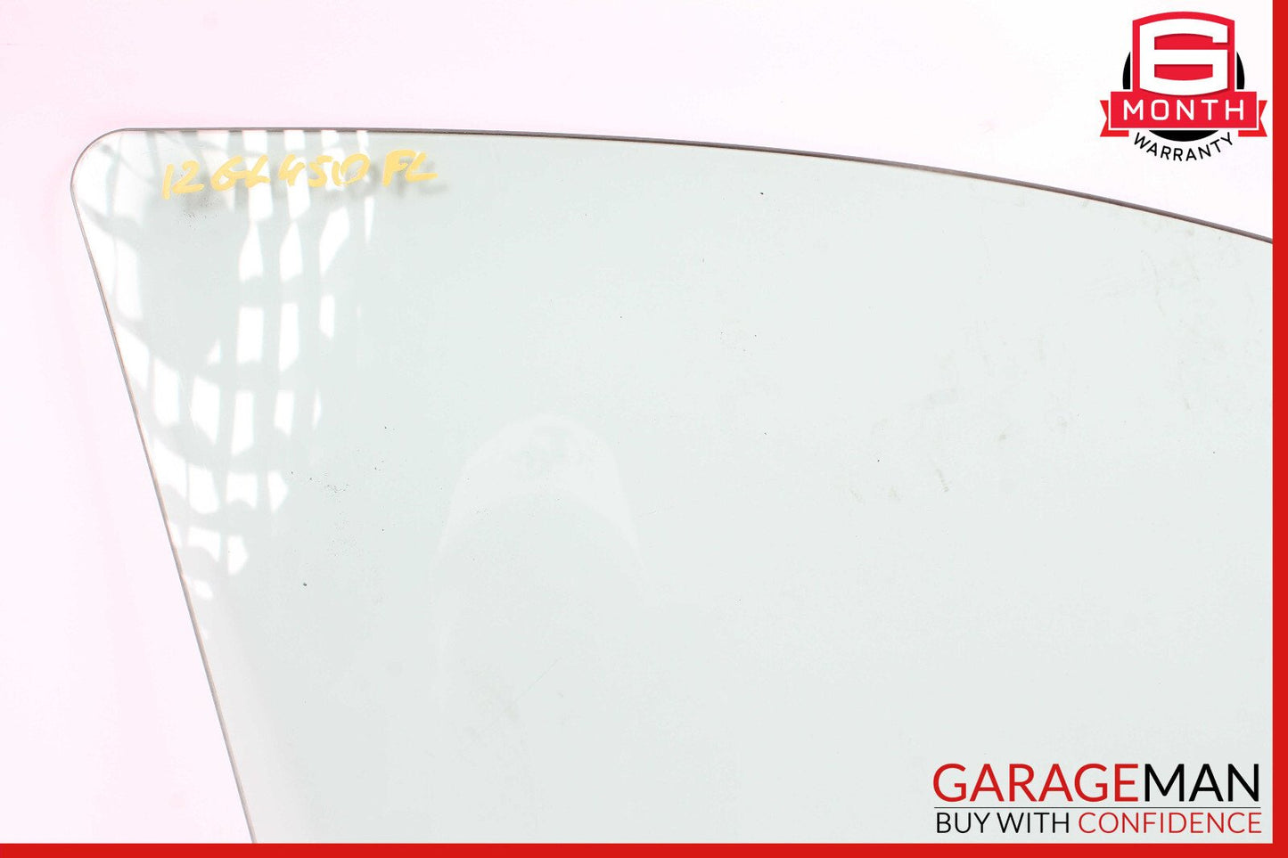 07-12 Mercedes X164 GL450 GL550 ML550 Front Left Door Window Glass OEM