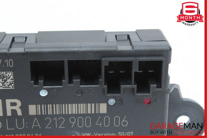 08-18 Mercedes W204 C300 C350 E350 Rear Right Side Door Control Module OEM