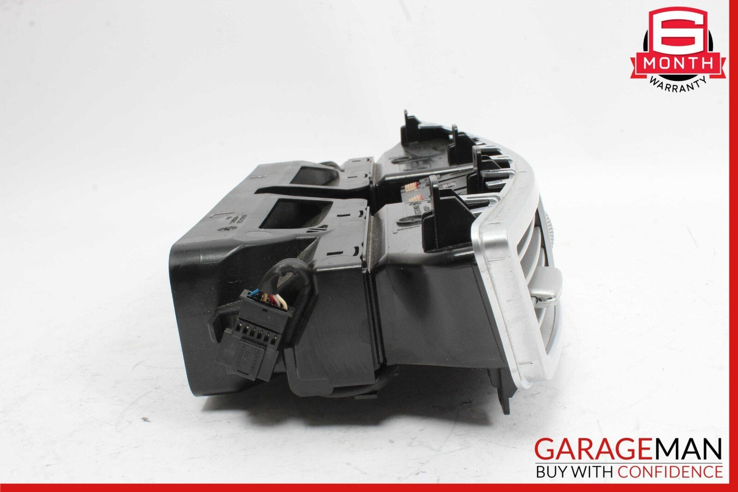 07-13 Mercedes W221 S550 S450 Center Dash A/C Air Vent Trim Clock 2218300954 OEM