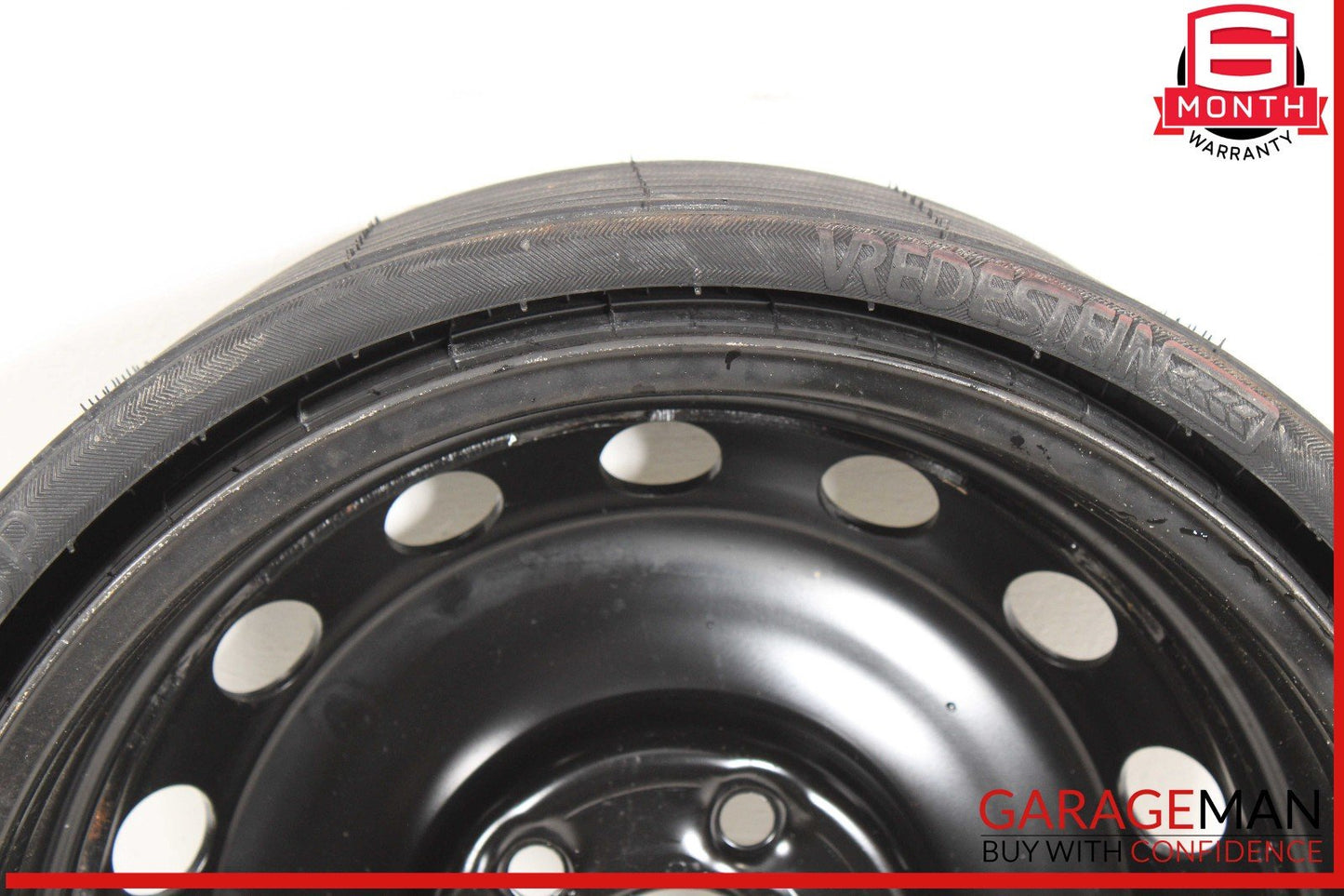 07-15 Audi Q7 Emergency Spare Wheel Rim Tire 6.5 x 18 H2 ET53 OEM