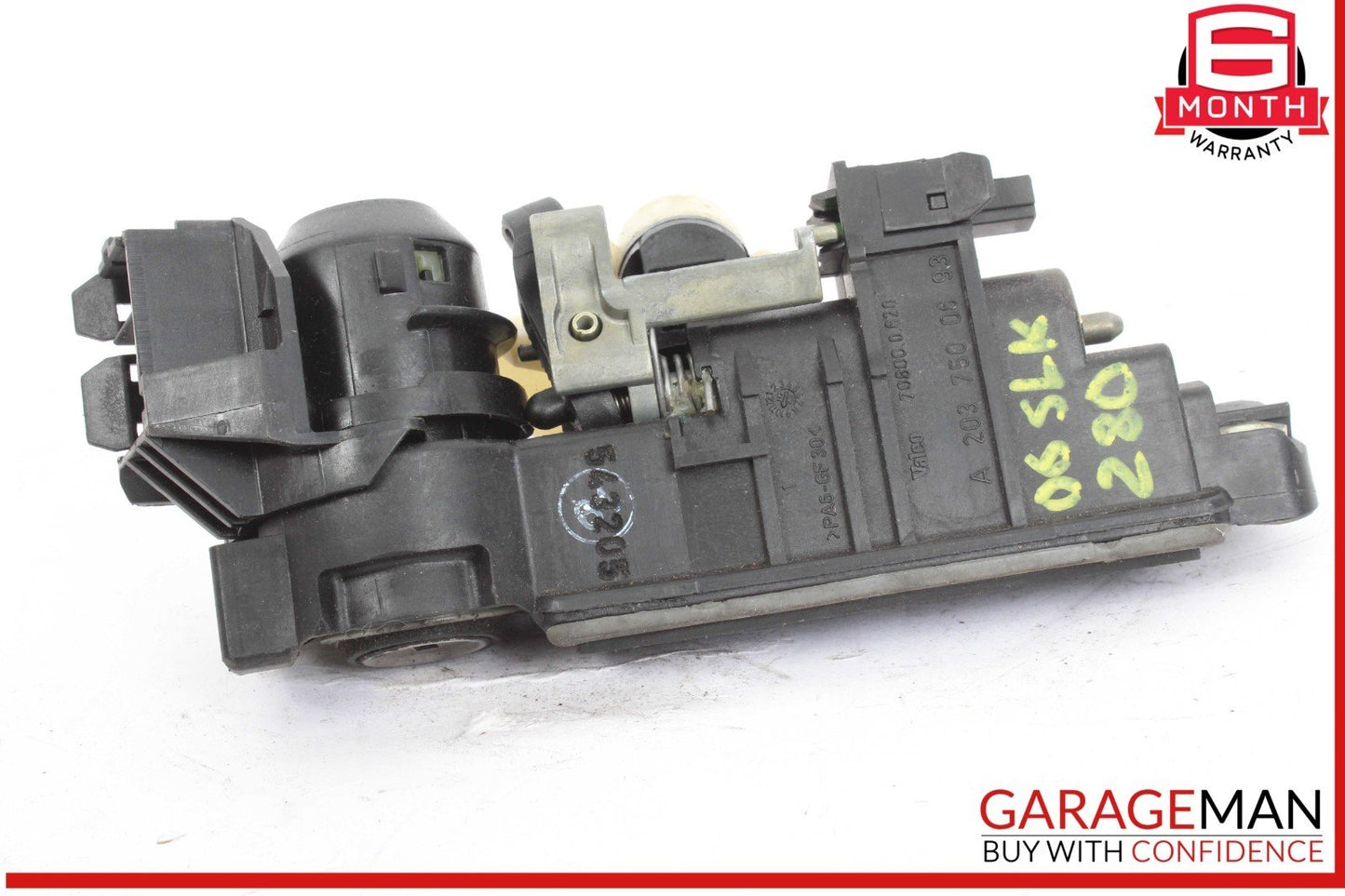 01-11 Mercedes R171 SLK280 C240 Trunk Lid Lock Latch Handle 2037500693 OEM