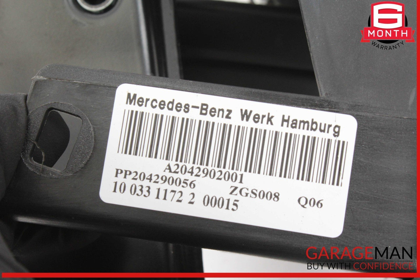 08-18 Mercedes W212 E350 C250 GLK350 Brake Pedal Assembly 204290021 OEM