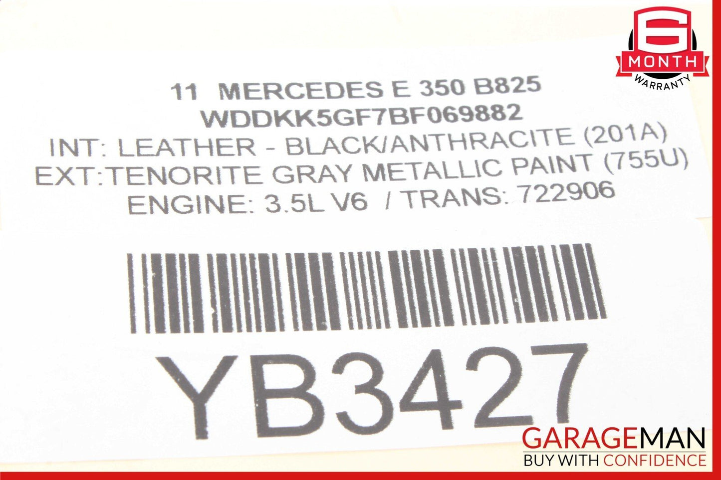 08-17 Mercedes W212 E350 Rear Left / Right Side Lower Control Arm OEM