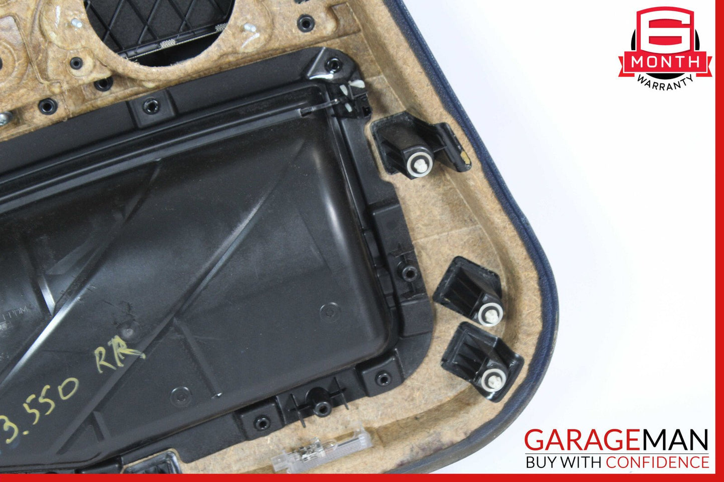 11-16 BMW F10 550i 535i 528i Rear Right Side Interior Door Panel OEM